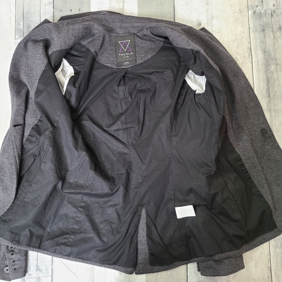 Artizia Talula Grey Pima Cotton Modal Knit Blazer - Picture 9 of 10